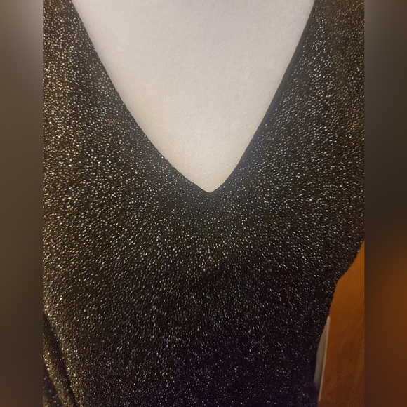 NWT Calvin Klein black dress with silver sparkles. - Picture 11 of 11
